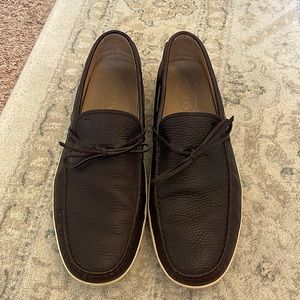 Tod’s Dark Brown Loafers size 10 1/2